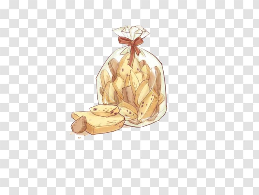French Fries Food Snack Potato - Sweet - Cartoon Painted Whole Wheat Bread Transparent PNG