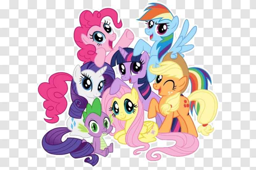 Rainbow Dash Applejack Pinkie Pie Rarity Twilight Sparkle - Horse Like Mammal - Little Pony Transparent PNG