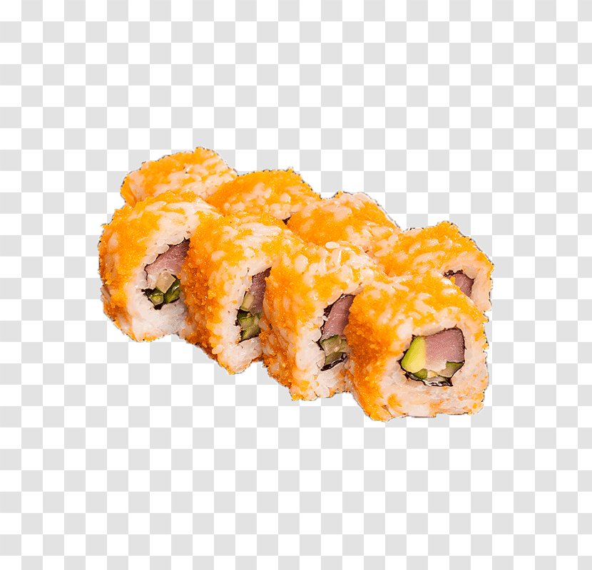 California Roll Smoked Salmon Sushi 07030 Recipe - Dish Transparent PNG