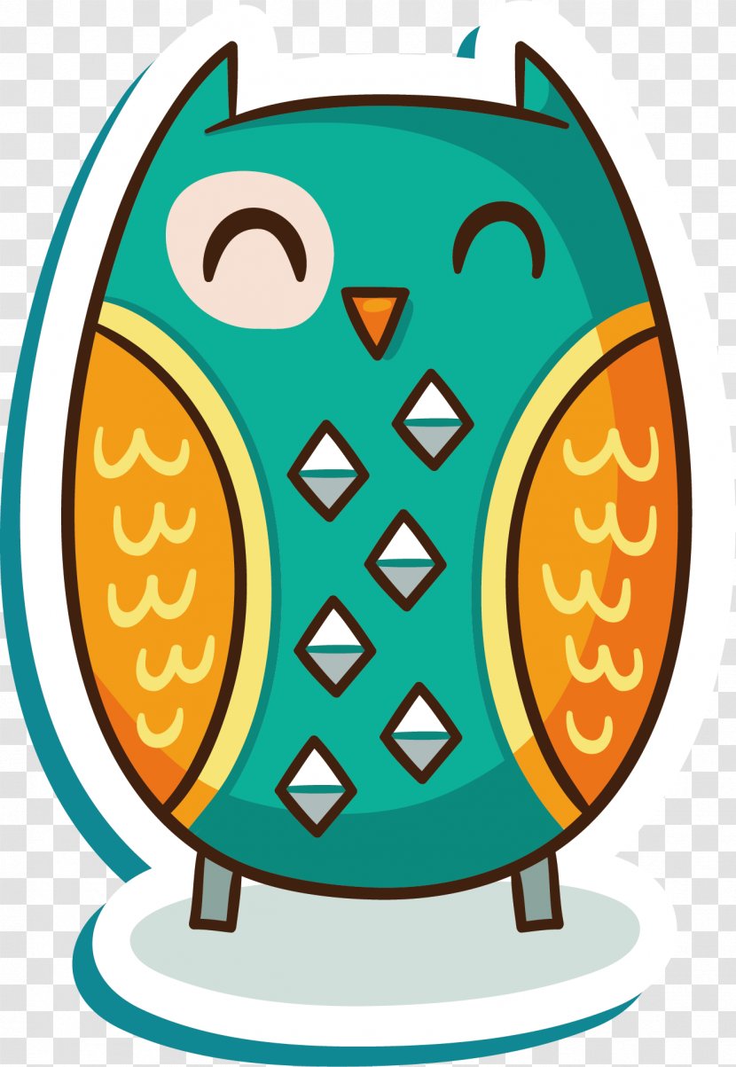 Owl Parrot Bird Clip Art - Vector Color Transparent PNG