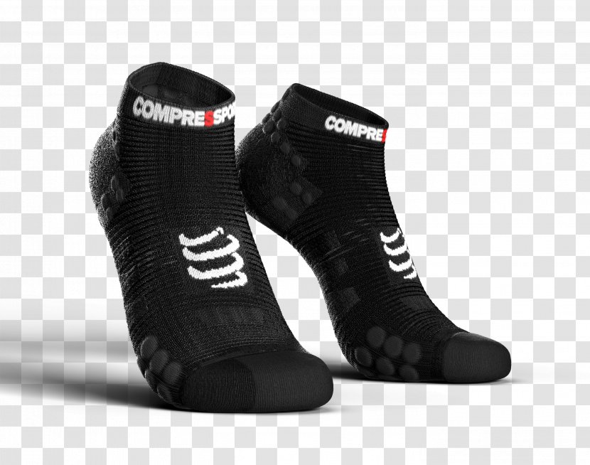 Compressport Racing Socks V3 0 Run Hi Lo Running Ultralight - Black - New Trail Shoes For Women 2017 Transparent PNG