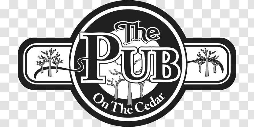 Pub On The Cedar Logo Bar Cider - Mason City - Beer Transparent PNG