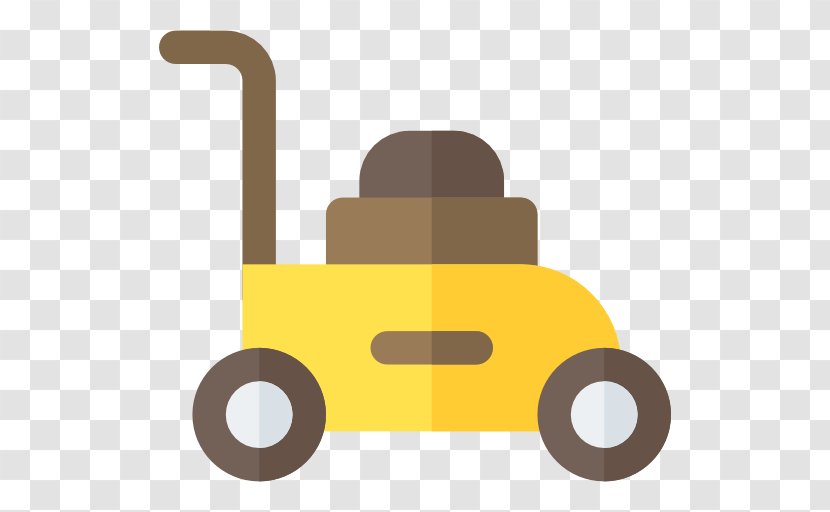 Lawn Mowers Clip Art - Yellow - Tractor Transparent PNG