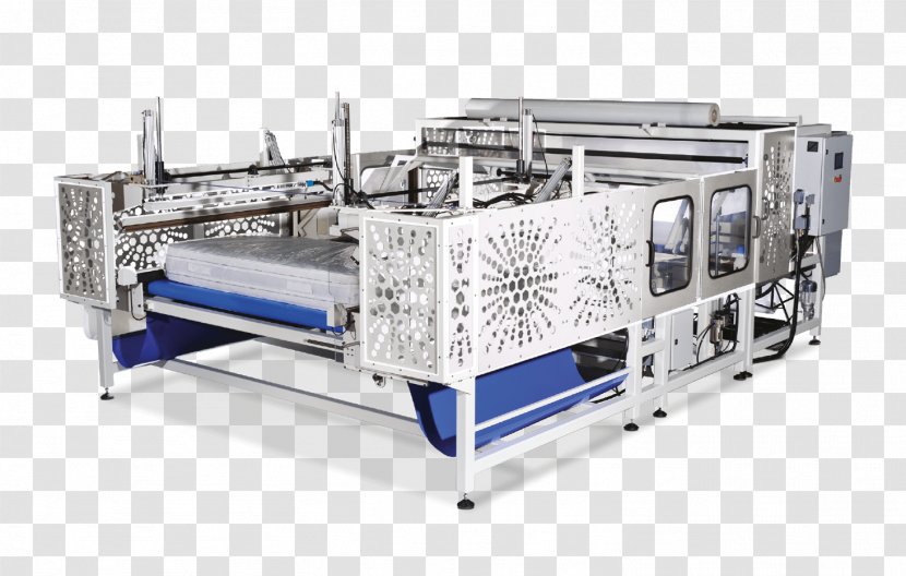Machine Quilting Mattress Automation - Over Edging Sewing Transparent PNG