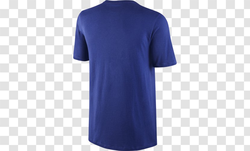 T-shirt Blue Reebok CrossFit Sleeve - Cobalt Transparent PNG