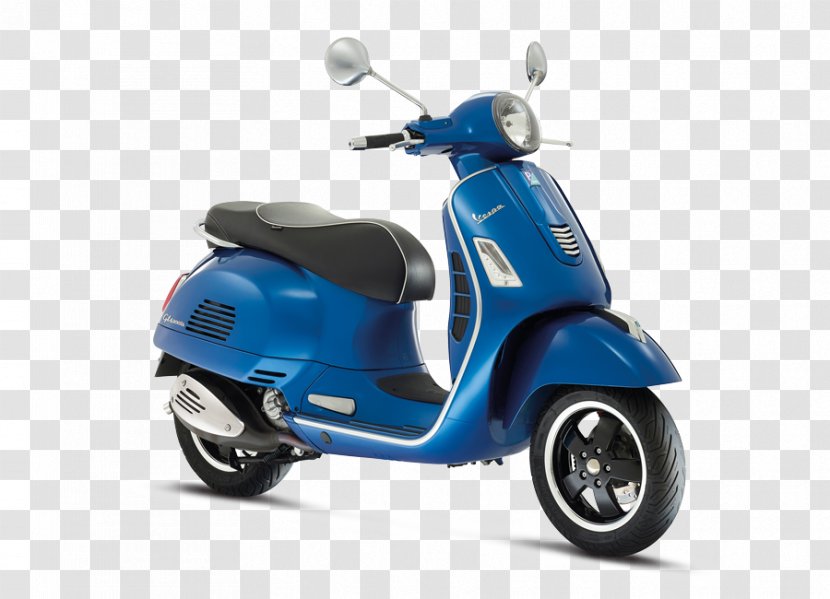 Vespa GTS Scooter Piaggio Car - Engine Displacement Transparent PNG