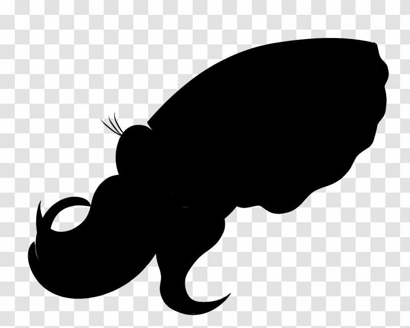 Cat Clip Art Silhouette Black M - Organism Transparent PNG