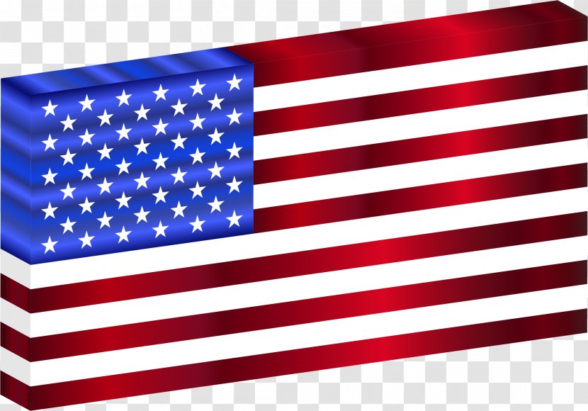 Flag Of The United States India - USA Transparent PNG