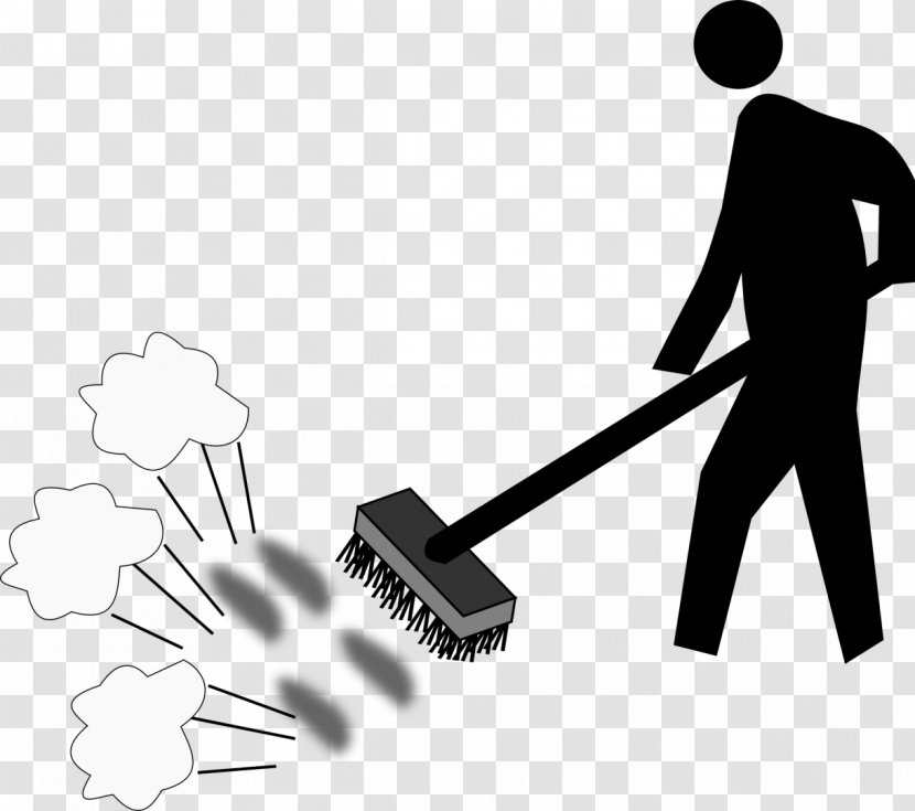 Broom Clip Art - Technology - Sweep The Dust Transparent PNG