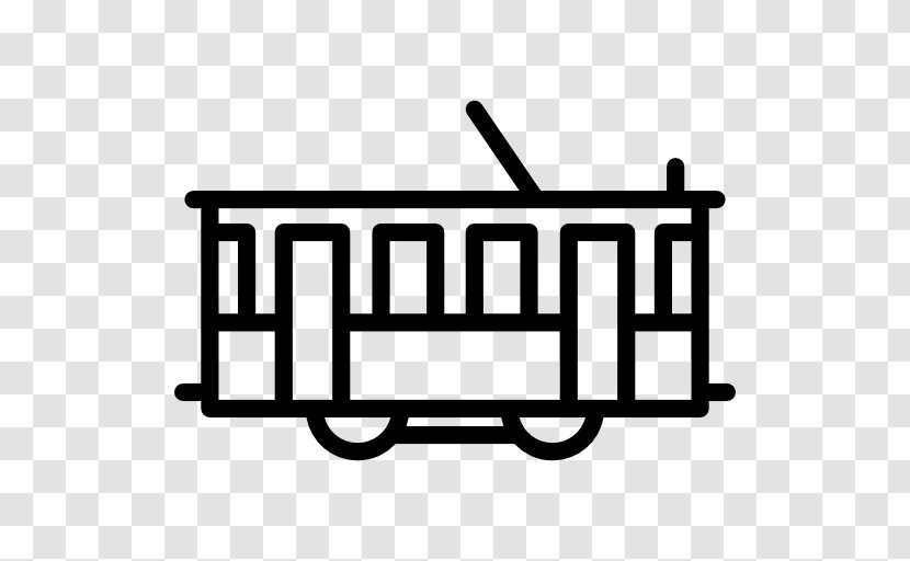 Black And White Technology Rectangle - Tram - Logo Transparent PNG