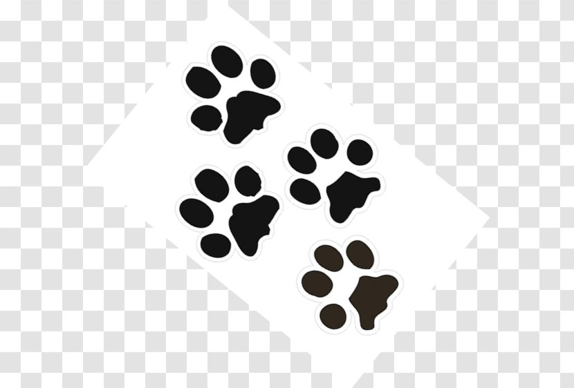 Dog Bobcat Paw Printing Clip Art - Black - Posters Transparent PNG