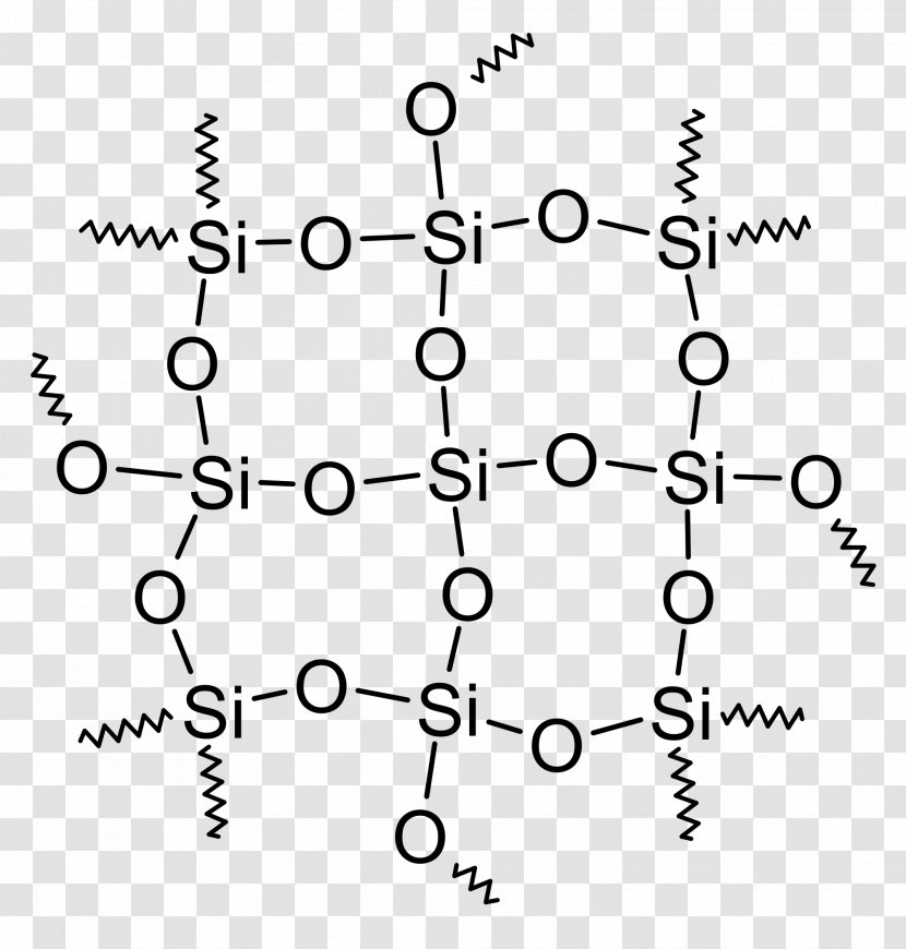 Silicon Dioxide Carbon Silicic Acid - Structure Transparent PNG