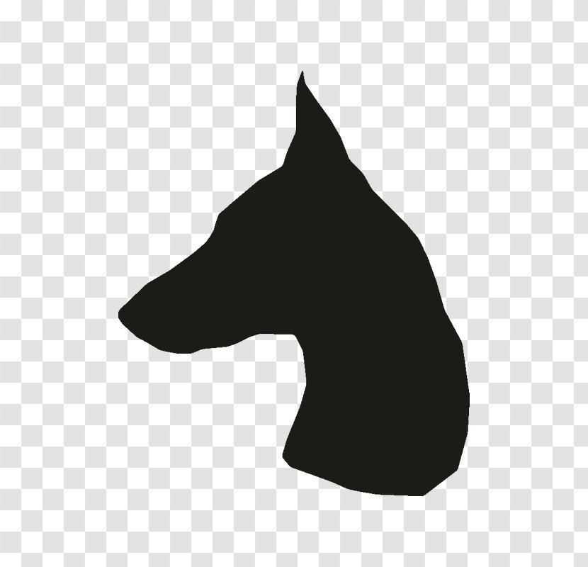 Dog Breed Snout Silhouette Font - Neck Transparent PNG