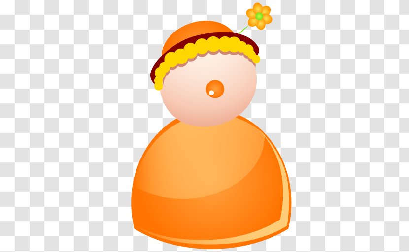 Orange Fictional Character Clip Art - Clown Transparent PNG