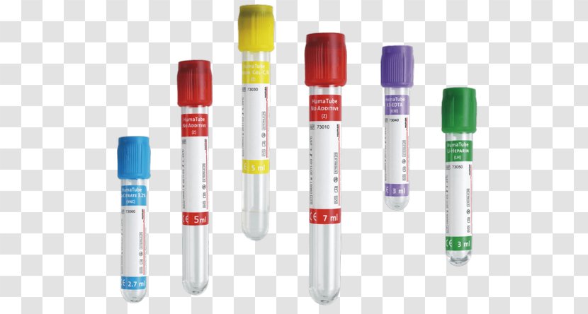 Blood Test Vacutainer Laboratory Tubes - Medicine Transparent PNG