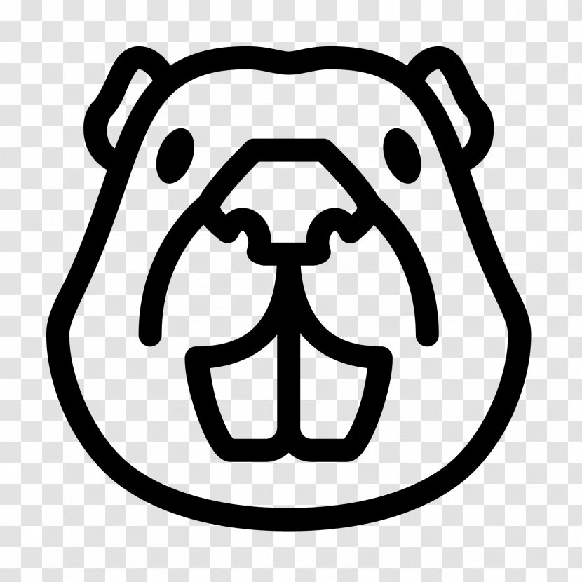 Beaver Theme Download Clip Art - Black And White Transparent PNG
