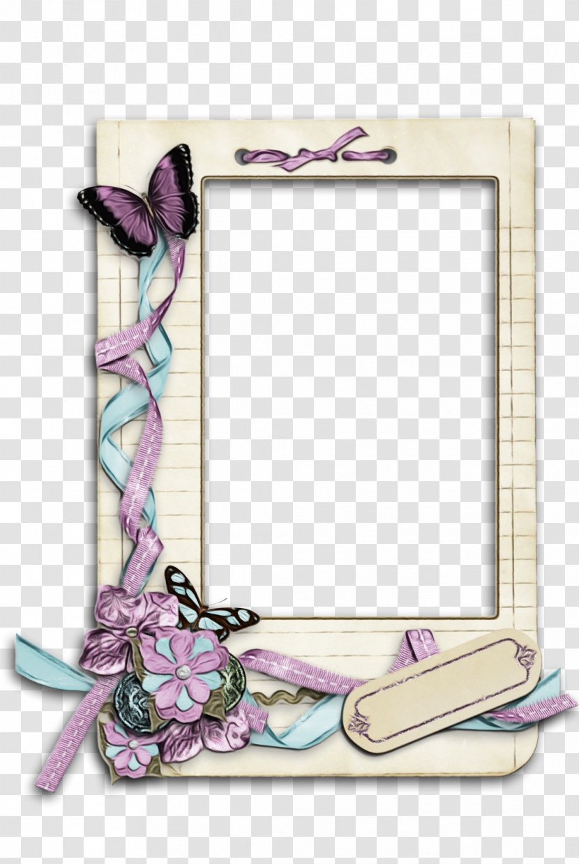 Picture Frame - Wet Ink Transparent PNG