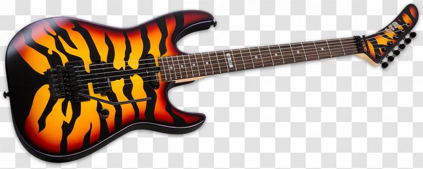 Bass Guitar ESP LTD Gary Holt Signature Model GH600EC Electric Acoustic Guitars - Esp Ltd Ec Series - Sunburst Transparent PNG