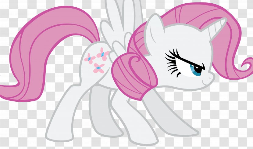 Rarity Pony Fluttershy Pinkie Pie Applejack - Tree - Horse Transparent PNG