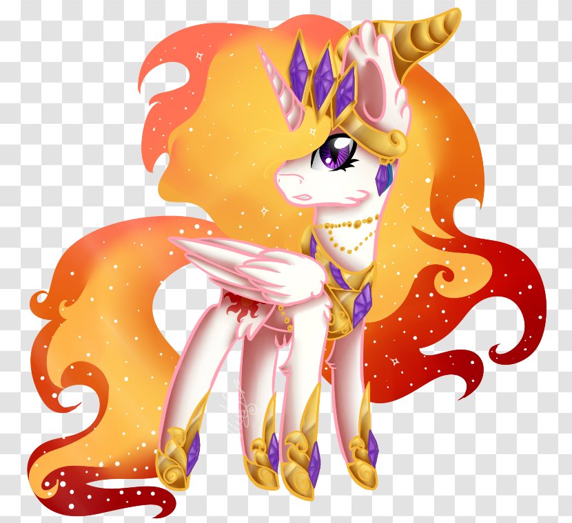 Princess Celestia Star Vertebrate Pony - Mythical Creature - Belive Transparent PNG