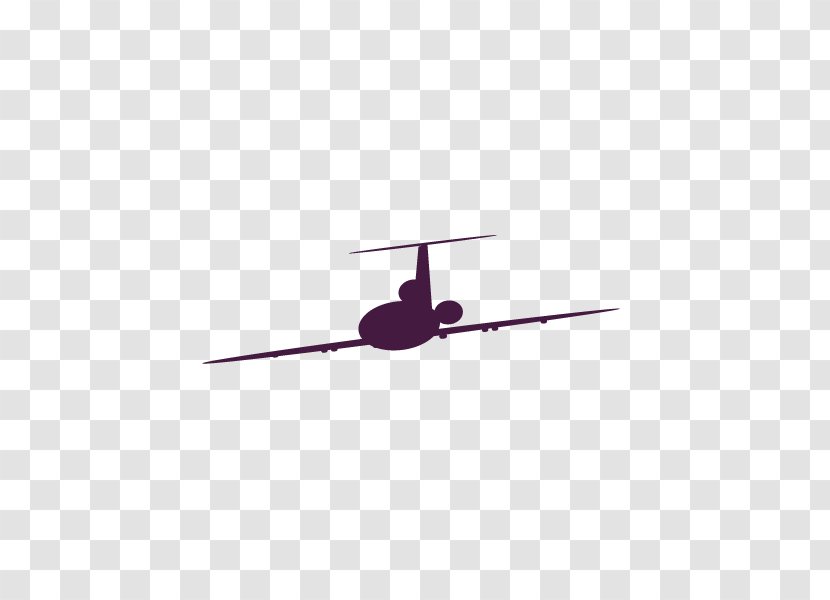 Airplane Cartoon Drawing - Purple Transparent PNG