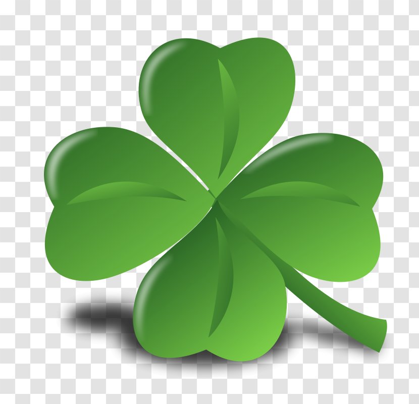 Saint Patricks Day Ireland Four-leaf Clover Shamrock Clip Art - Symbol - Lucky Transparent PNG