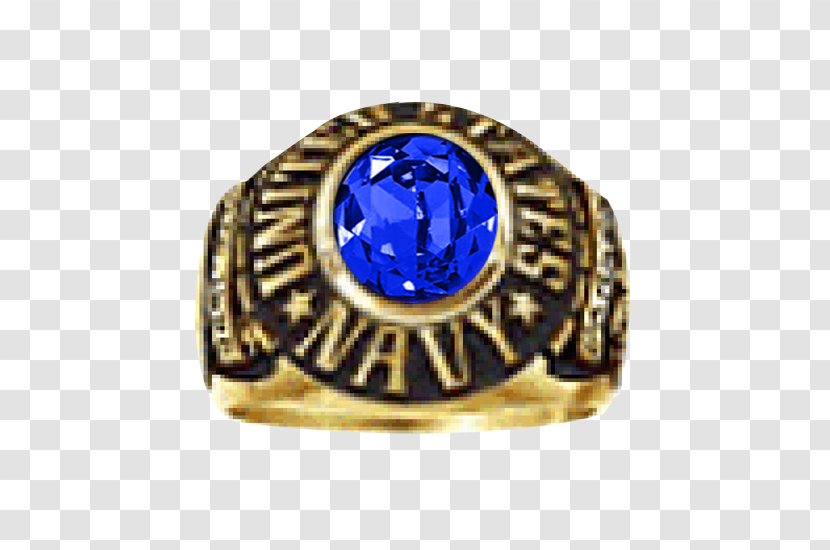 Sapphire Ring Size Military Air Force - Jewellery Transparent PNG