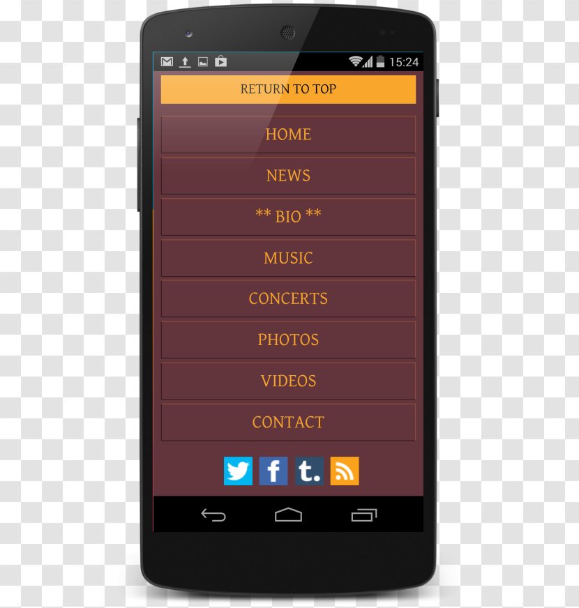 Feature Phone Smartphone Handheld Devices Multimedia Cellular Network - Mobile Navigation Transparent PNG
