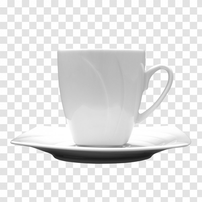 Coffee Cup Saucer Porcelain Mug Teacup Transparent PNG