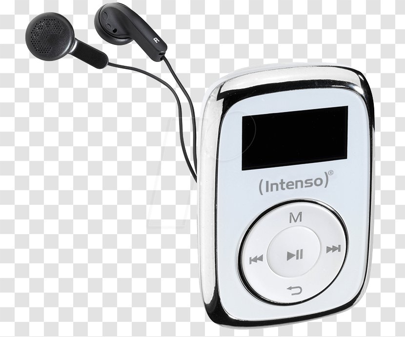 Intenso Music Mover MP3 Player Walker GmbH - Sd Card - Mp3 Accessory Transparent PNG