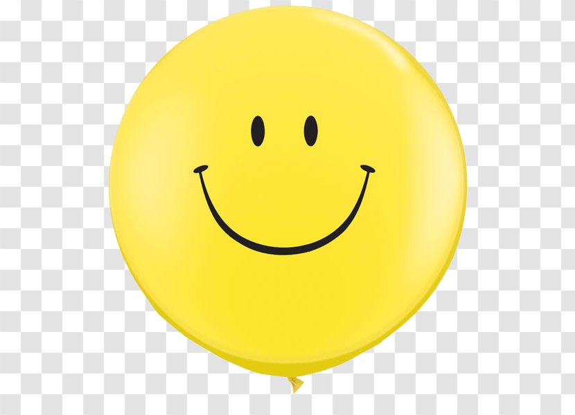 Smiley Toy Balloon Emoticon Mylar - Latex Transparent PNG