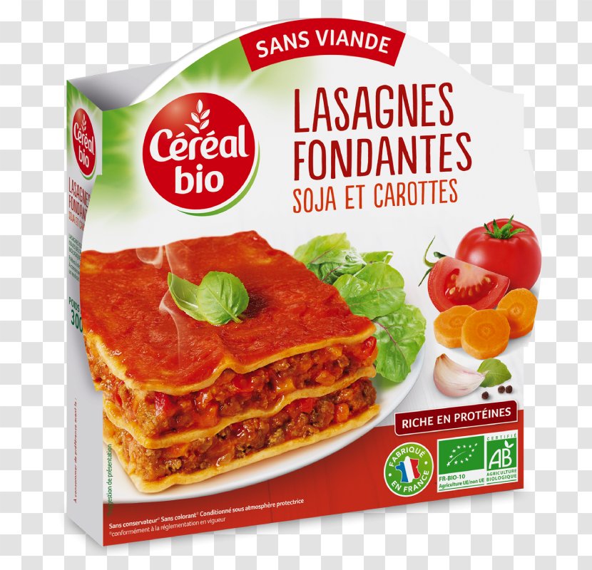 Italian Cuisine Vegetarian Organic Food Dish Lasagne - Meat Transparent PNG