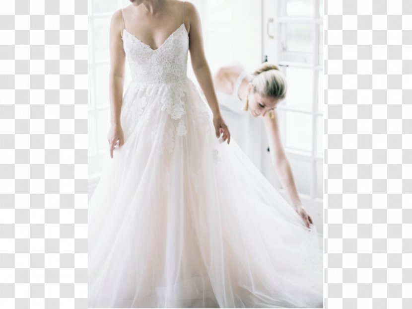 Wedding Dress Shoulder Party - Watercolor Transparent PNG