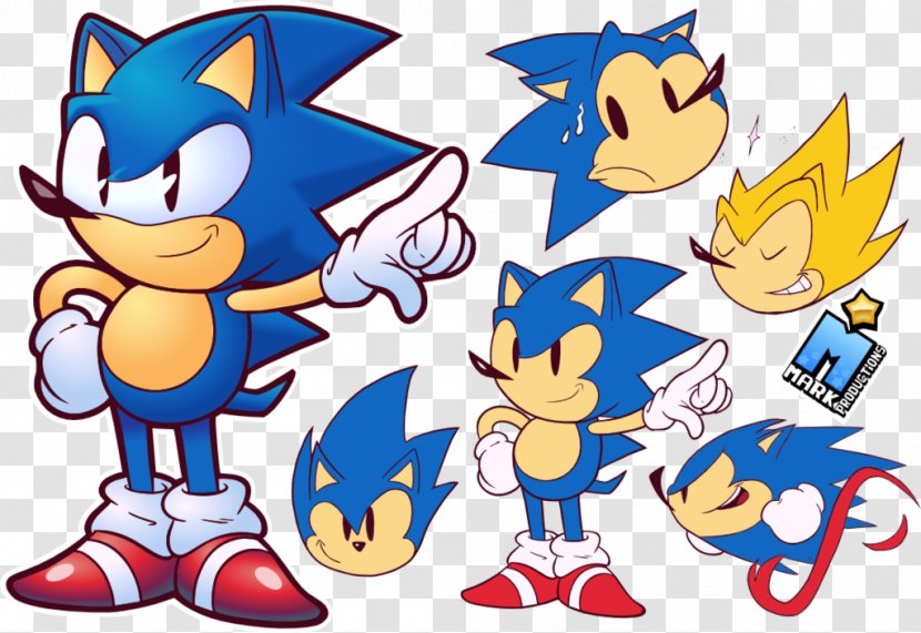 Sonic R Art Doodle Video Game Transparent PNG