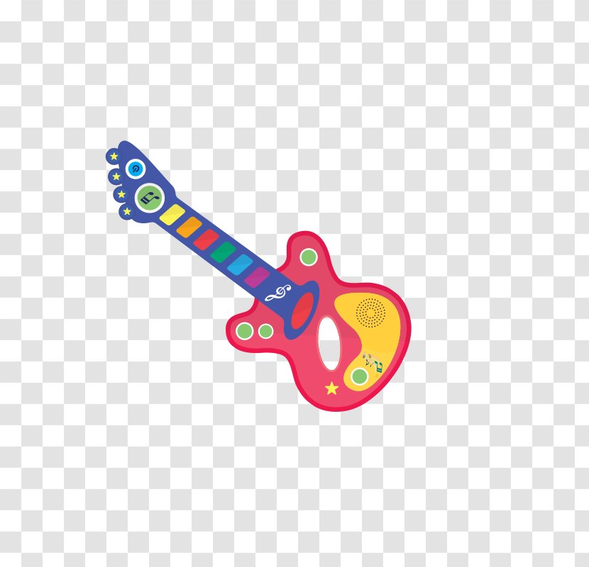 Toy - Cartoon - Guitar Transparent PNG