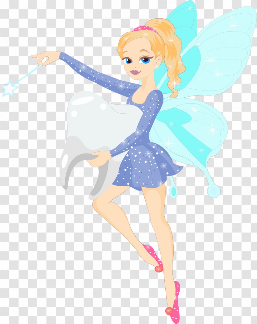 Tooth Fairy Clip Art - Cute Cartoon Transparent PNG