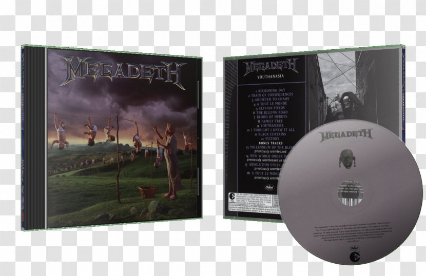 Youthanasia Megadeth Thrash Metal Addicted To Chaos Super Collider - Tree Transparent PNG