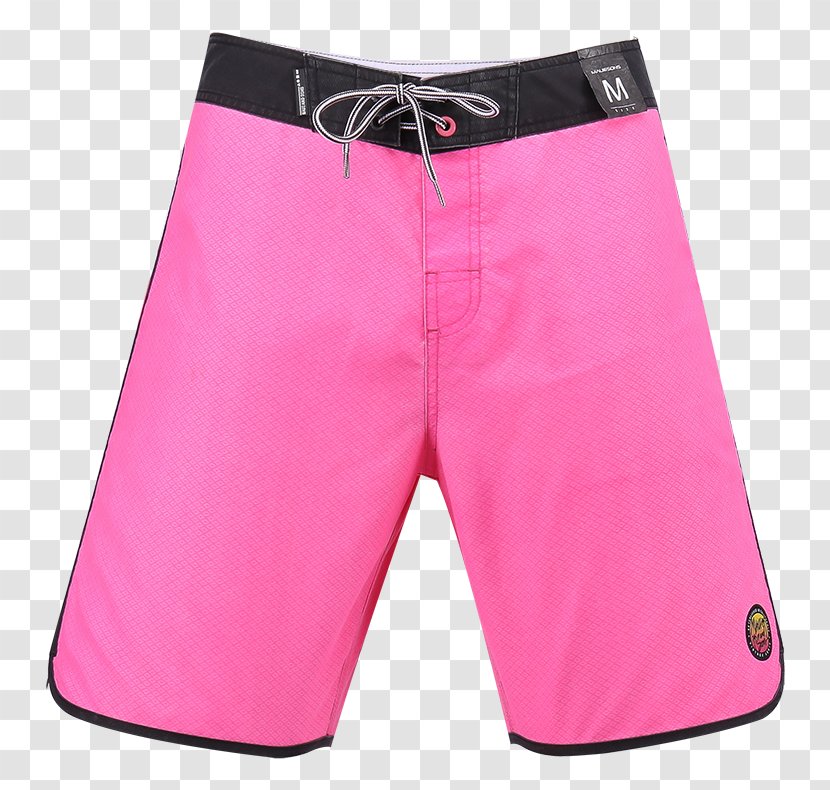 Trunks Bermuda Shorts Pink M Swimsuit - Board Short Transparent PNG