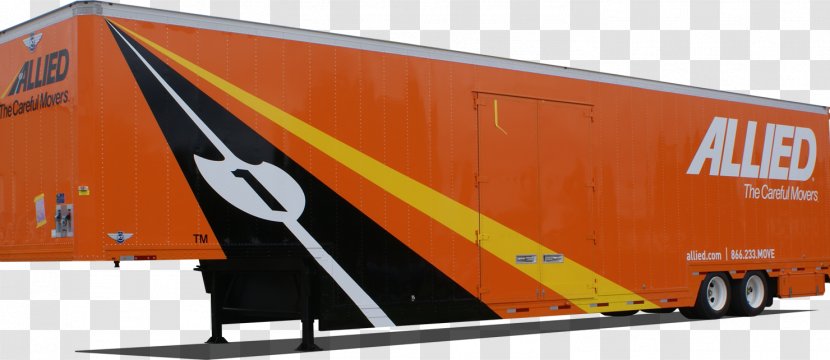 Mover Coleman Worldwide Moving Cargo Trailer - Car - Mode Of Transport Transparent PNG