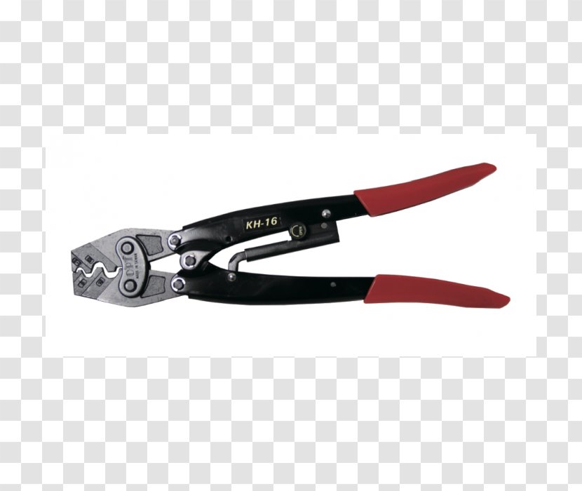 Crimp Tool Wire Stripper Diagonal Pliers - Crimping Transparent PNG