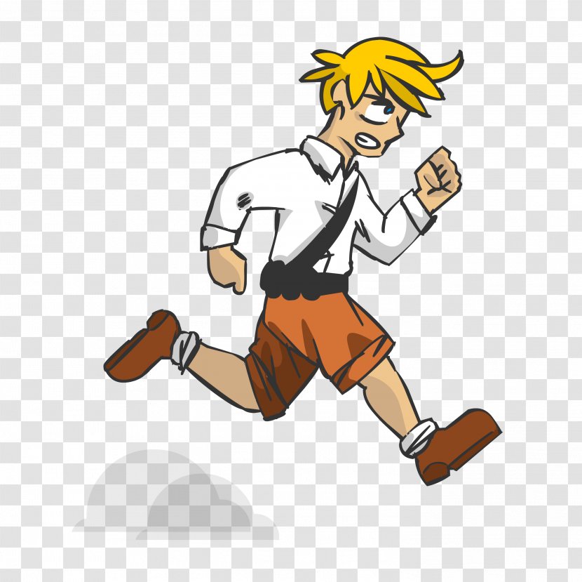 Clothing Cartoon Footwear Clip Art - Area - Hurry Transparent PNG