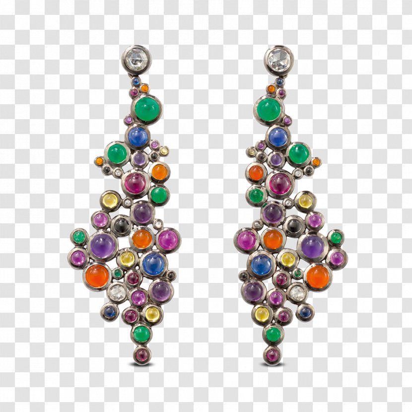 Earring Jewellery Gemstone Cabochon - Clothing - Cobochon Jewelry Transparent PNG