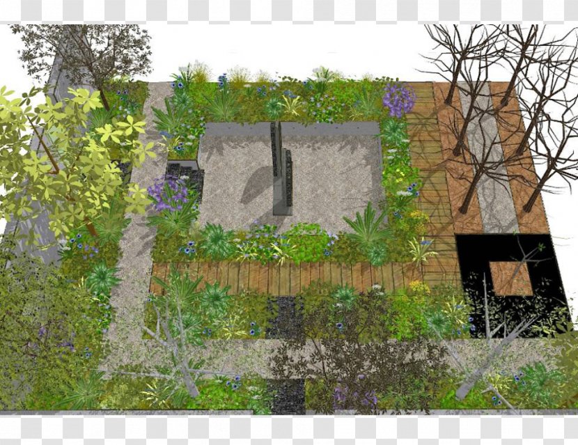 House Landscaping Wall - Landscape Transparent PNG