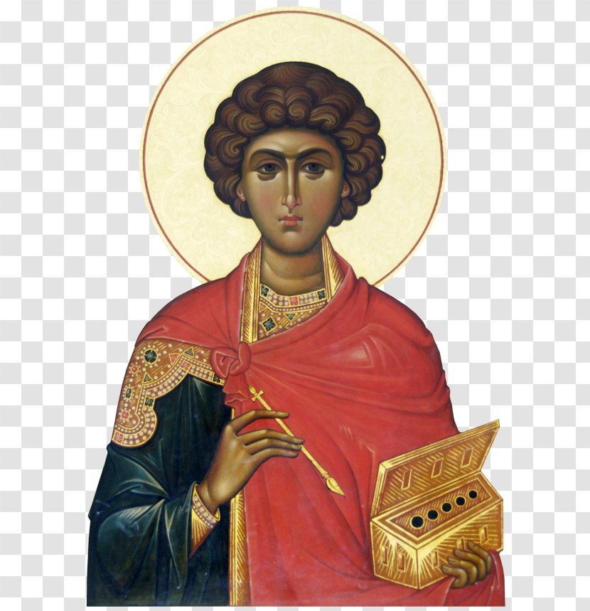 Saint Pantaleon Temple Religion Icon - Art Transparent PNG