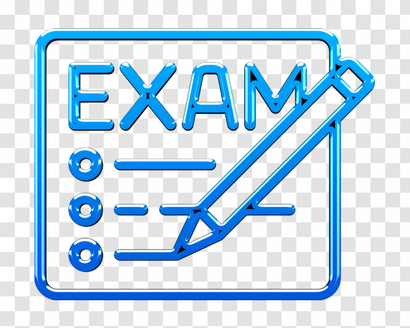 E-learning Icon Exam Icon Transparent PNG