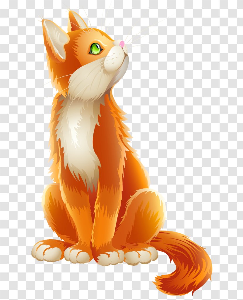 Tom Cat Clip Art Openclipart - Orange Transparent PNG