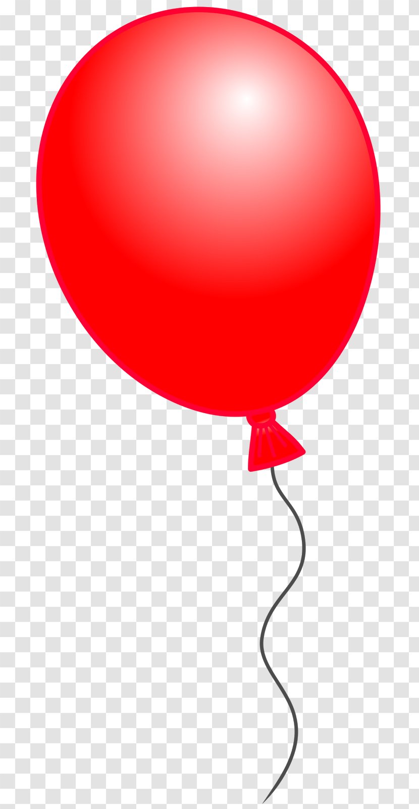 Balloon Clip Art - Red - Balloons Transparent PNG