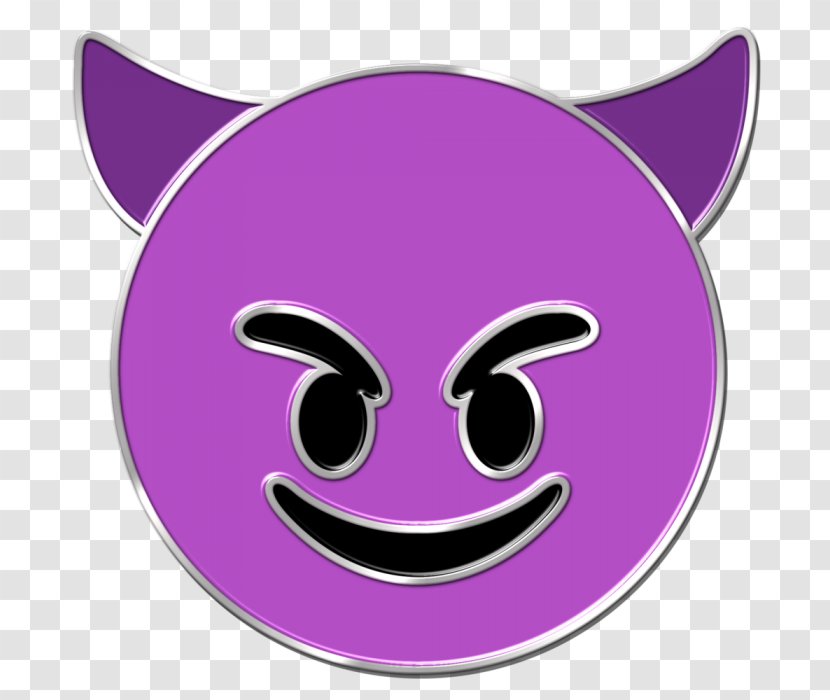 Smiley Emoji Emoticon Devil - Sticker Transparent PNG