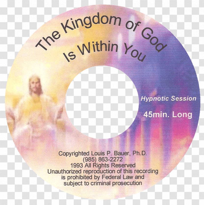 Compact Disc God - Violet - The Kingdom Of Is Within You Transparent PNG