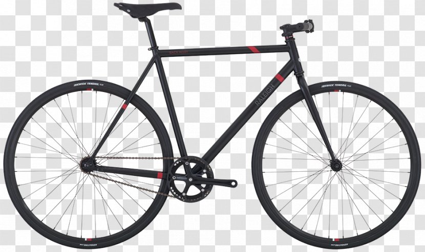 Raleigh Bicycle Company Fixed-gear Track - Mountain Bike Transparent PNG